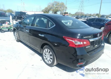 2017 Nissan Sentra Sv из США, поврежденный, VIN 3N1AB7APXHY292327